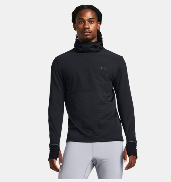 Siyah Erkek UA Qualifier Cold Kapüşonlu Üst