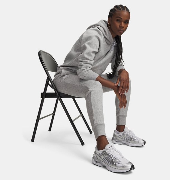 Gri Kadın UA Rival Fleece Eşofman Altı