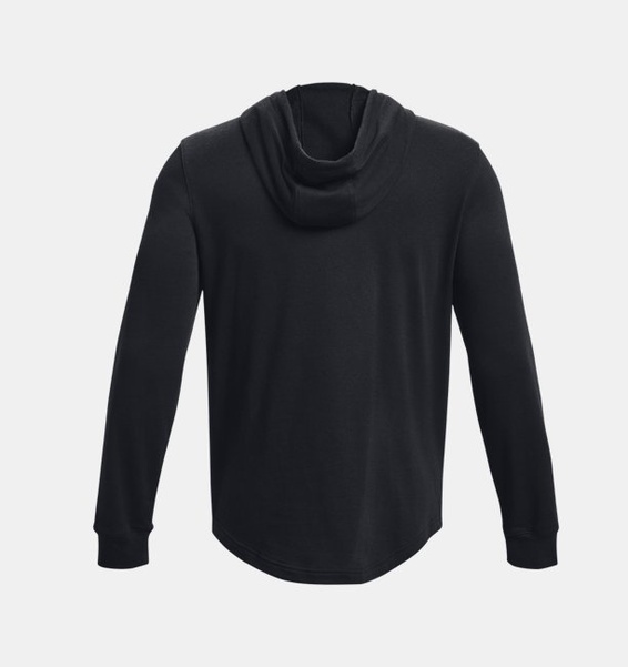 Siyah Erkek UA Rival Terry Graphic Kapüşonlu Üst