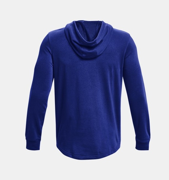 Lacivert Erkek UA Rival Terry Graphic Kapüşonlu Üst