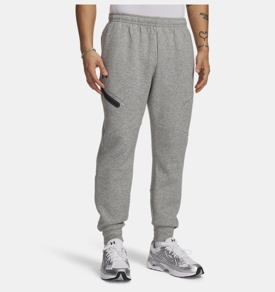 Gri Erkek UA Unstoppable Fleece Eşofman Altı