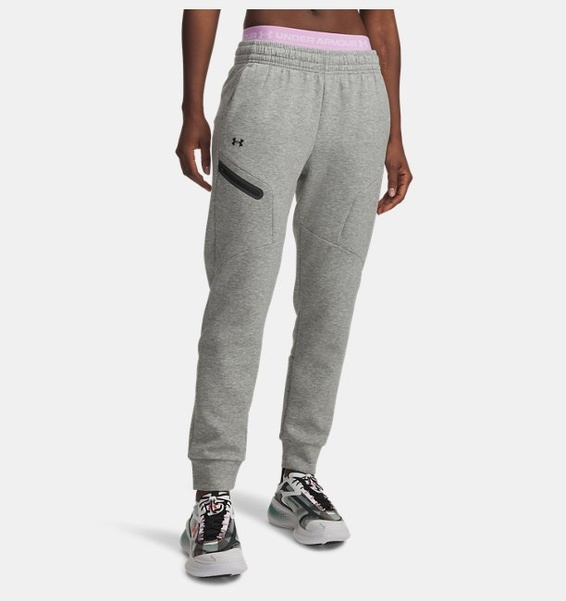 Gri Kadın UA Unstoppable Fleece Eşofman Altı