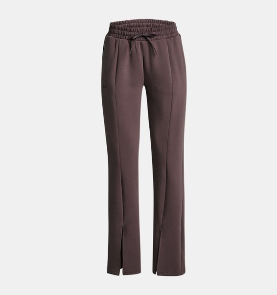 Gri Kadın UA Unstoppable Fleece Split Eşofman Altı