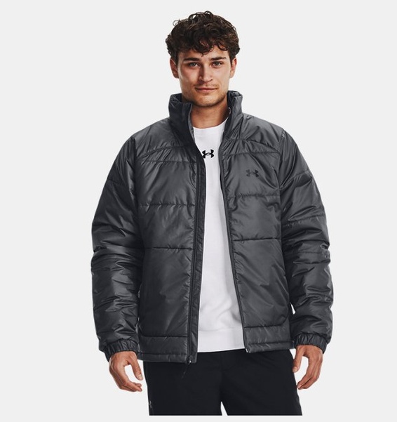 Gri Erkek UA Storm Insulated Mont