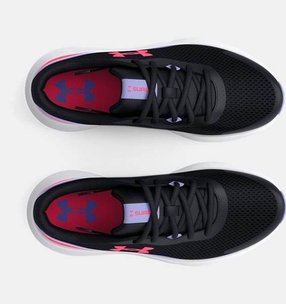Siyah Kız Çocuk UA Surge 3 Koşu Ayakkabısı