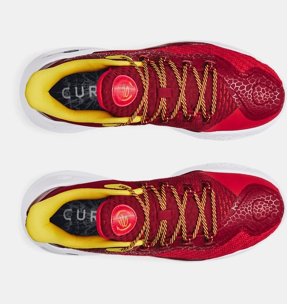 UA CURRY11 Fire カリー11 ファイヤー Unisex Curry 11 Bruce Lee 'Fire' Basketbol Ayakkabısı Kırmızı