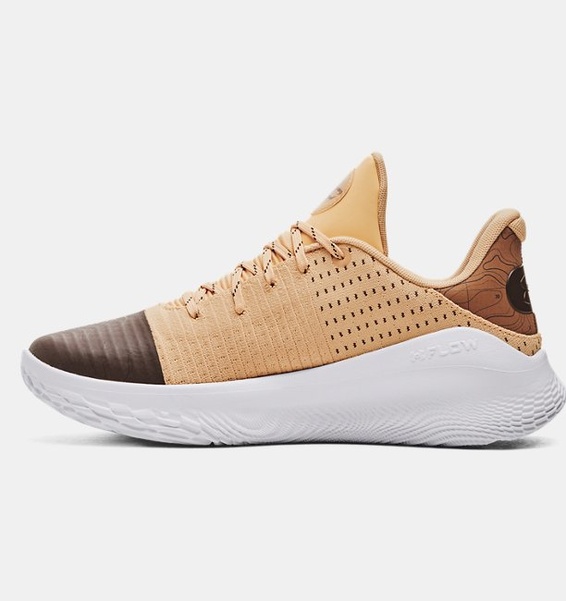 Turuncu Unisex Curry 4 Low FloTro 'Curry Camp' Basketbol Ayakkabısı