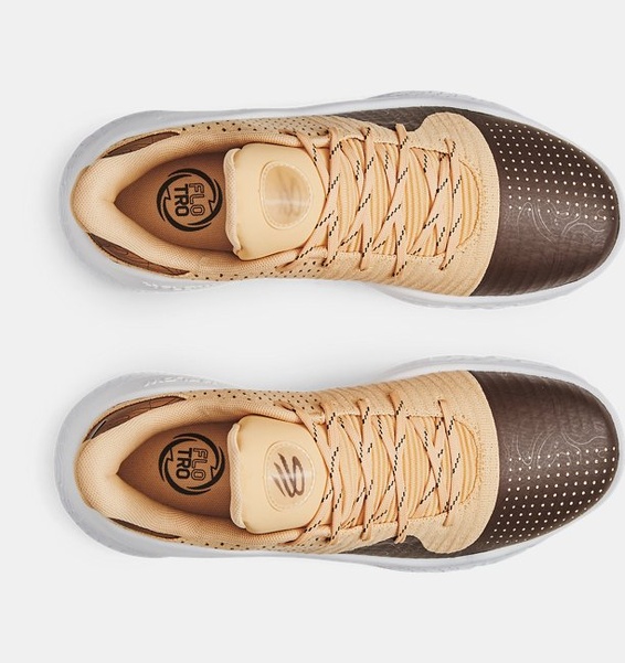 Turuncu Unisex Curry 4 Low FloTro 'Curry Camp' Basketbol Ayakkabısı