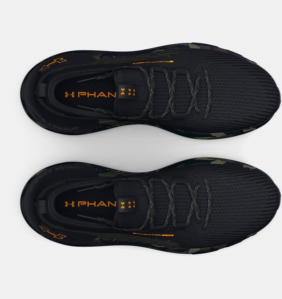 Siyah Unisex UA HOVR™ Phantom 3 SE Baskılı Koşu Ayakkabısı