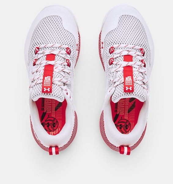 Beyaz Kadın UA HOVR™ Block City Voleybol Ayakkabısı