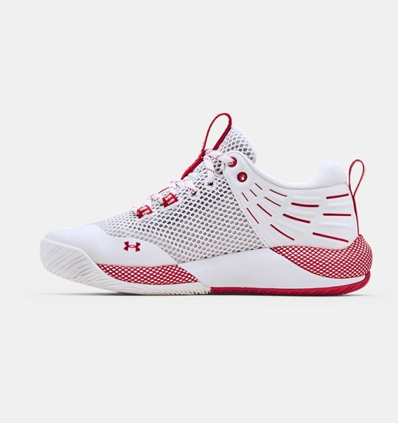 Beyaz Kadın UA HOVR™ Block City Voleybol Ayakkabısı