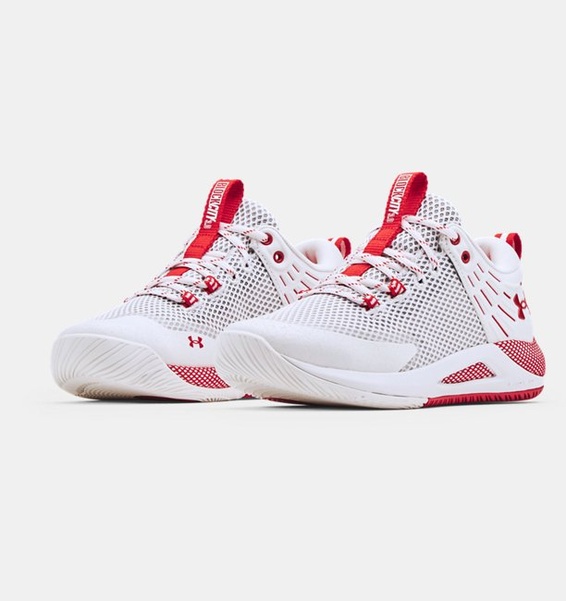 Beyaz Kadın UA HOVR™ Block City Voleybol Ayakkabısı