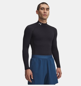 Erkek UA CG Armour Comp Mock Uzun Kollu T-shirt