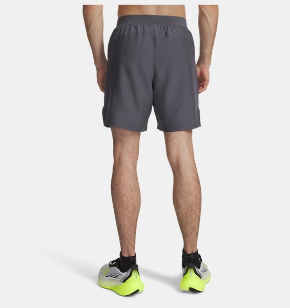 Gri Erkek UA Launch 7inch Şort