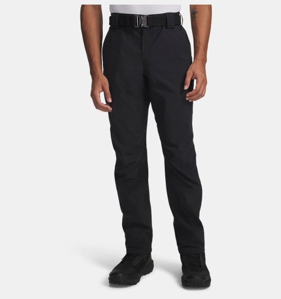 Siyah Erkek UA Enduro Elite Flat Front Pantolon