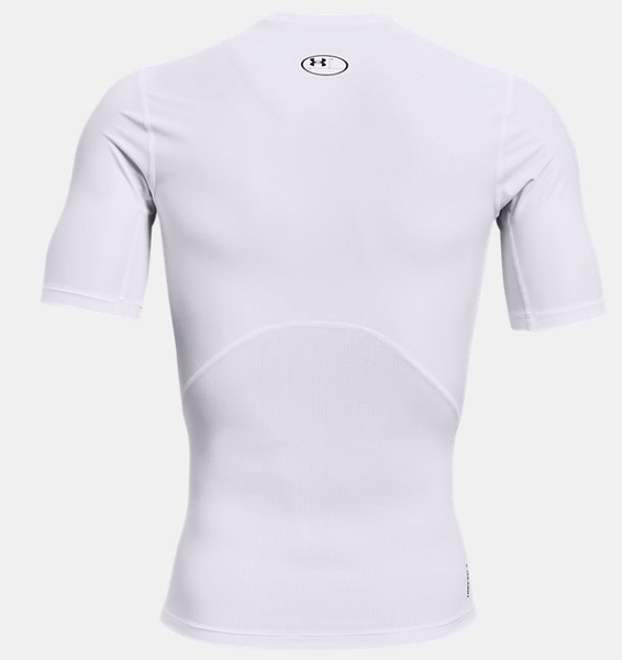 Beyaz Erkek UA Iso-Chill Compression Kısa Kollu T-shirt