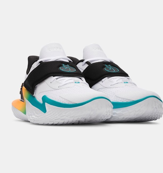 Beyaz Erkek UA D. Fox 2 Basketbol Ayakkabısı