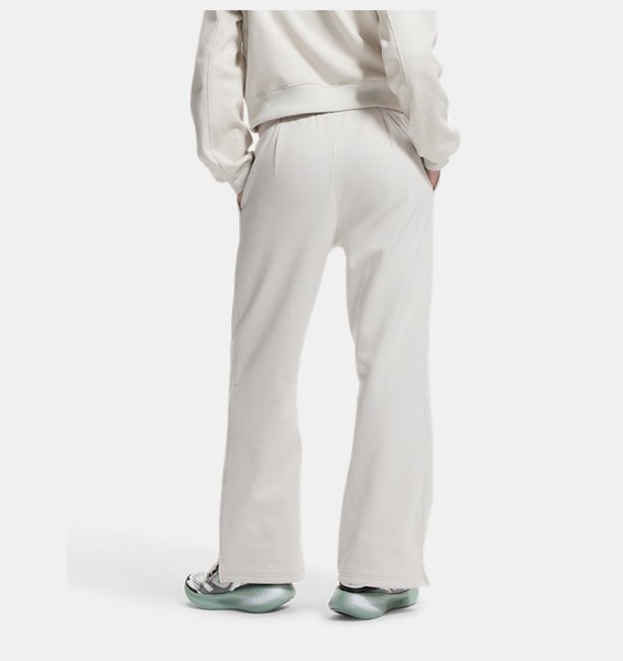 Beyaz Kadın UA Icon Vida Fleece Eşofman Altı