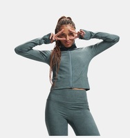 Kadın UA Meridian Suede Effect Fermuarlı Ceket