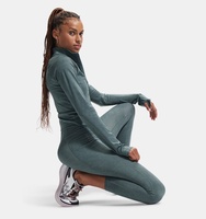 Kadın UA Meridian Suede Effect Fermuarlı Ceket