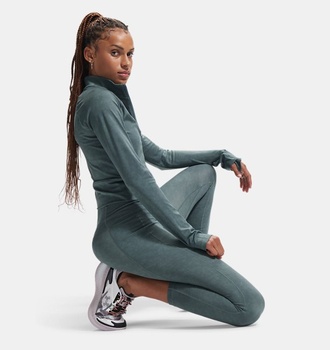 Kadın UA Meridian Suede Effect Fermuarlı Ceket