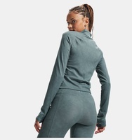 Kadın UA Meridian Suede Effect Fermuarlı Ceket