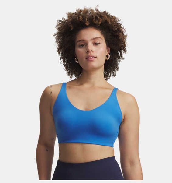 Mavi Kadın UA Motion Low Spor Sütyeni