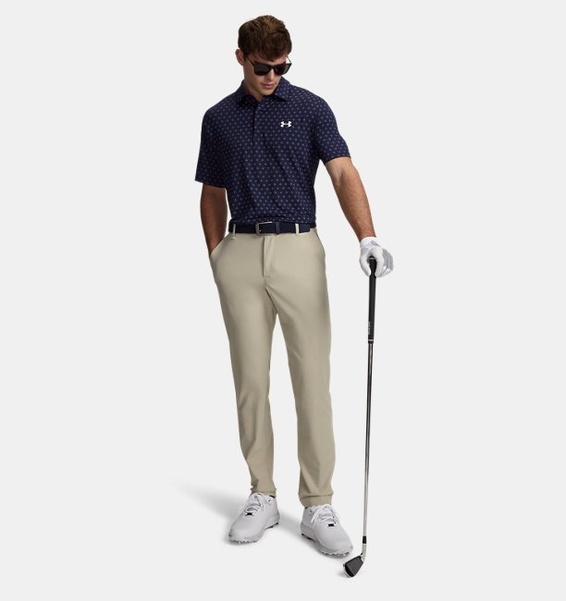 Bej Erkek UA Drive Tapered Pantolon