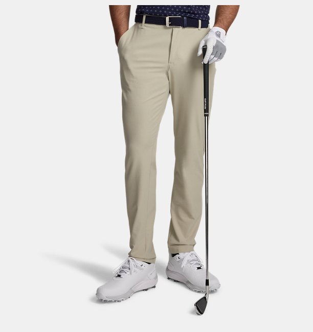 Erkek UA Drive Tapered Pantolon Bej