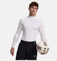 Erkek UA HG Armour Comp Mock Uzun Kollu T-shirt