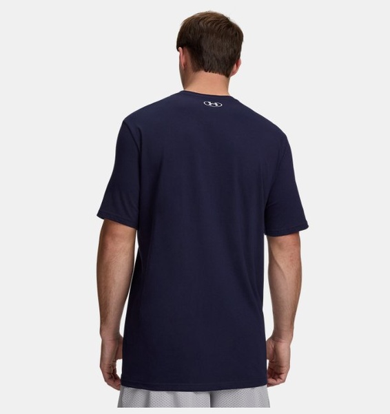 Lacivert Erkek UA GL Foundation Update Kısa Kollu T-shirt