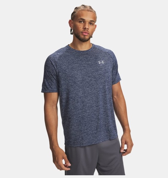 Lacivert Erkek UA Tech 2.0 Kısa Kollu T-shirt