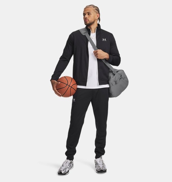 Siyah Erkek UA Sportstyle Triko Eşofman Altı