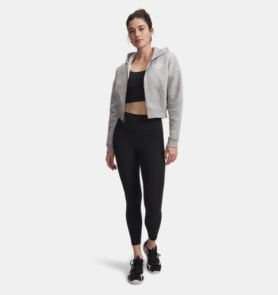 Siyah Kadın UA Meridian Bilekte Tayt