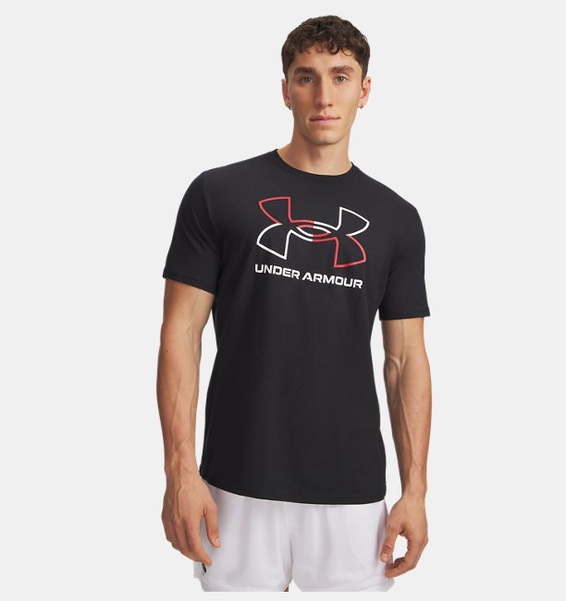 Siyah Erkek UA GL Foundation Update Kısa Kollu T-shirt