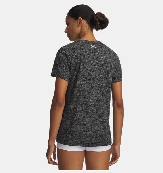 Siyah Kadın Tech Twist Kısa Kollu T-shirt