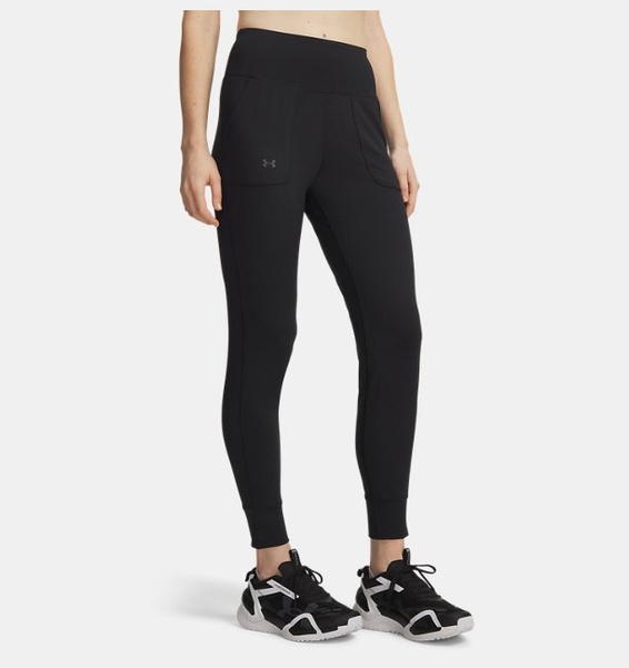 Siyah Kadın UA Motion Eşofman Altı