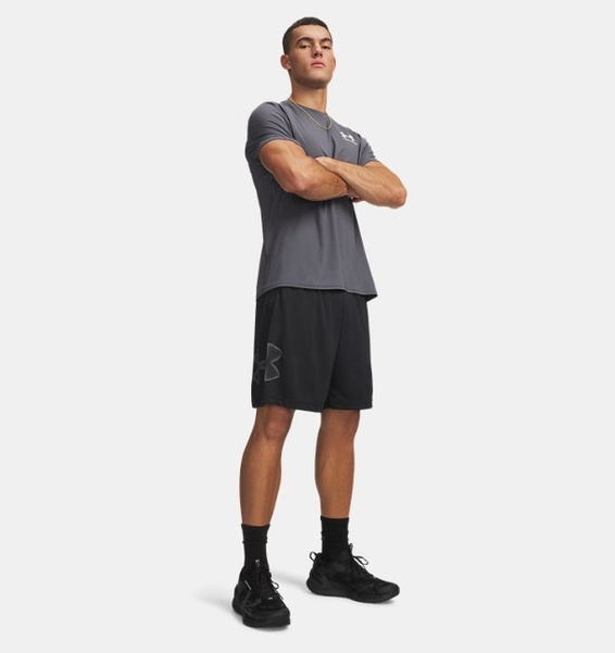 Siyah Erkek UA Tech Graphic Şort