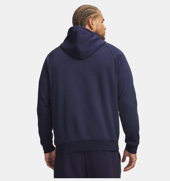 Lacivert Erkek UA Rival Fleece Logo HD Sweatshirt