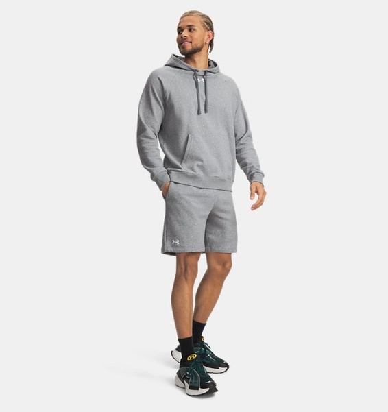 Gri Erkek UA Rival Fleece Şort