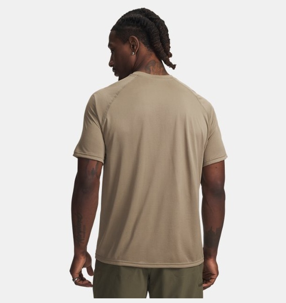 Kahverengi Erkek UA Tactical Tech™ Kısa Kollu T-shirt