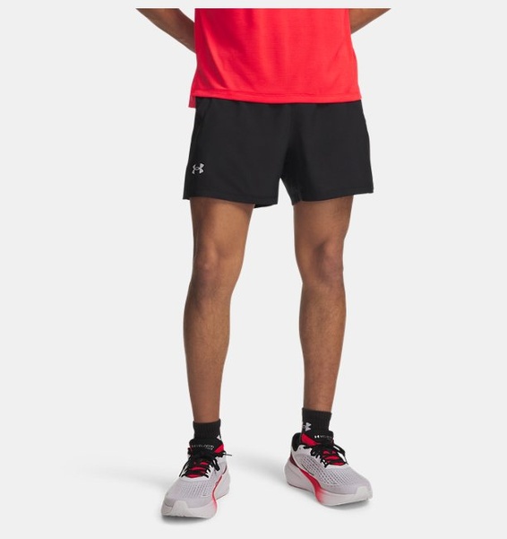 Siyah Erkek UA Launch 5inch Şort