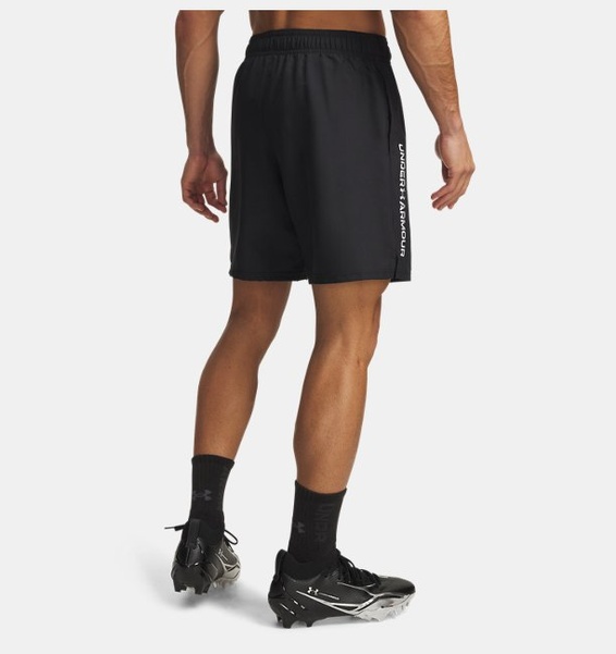 Siyah Erkek UA Tech Dokuma Wordmark Şort