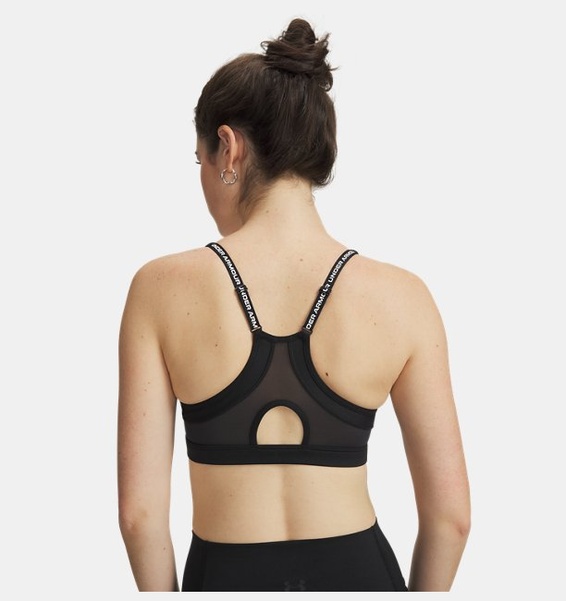 Siyah Kadın UA Infinity Low 2.0 Spor Sütyeni