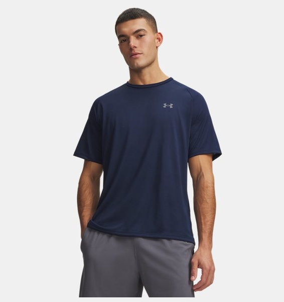 Lacivert Erkek UA Tech 2.0 Kısa Kollu T-shirt
