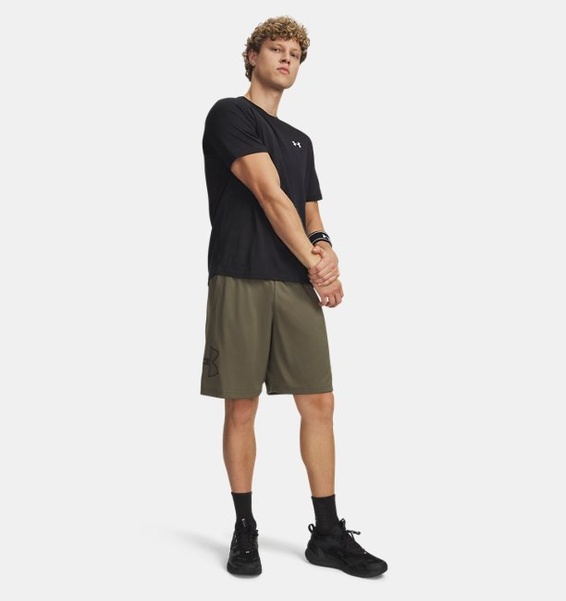 Haki Erkek UA Tech Graphic Şort