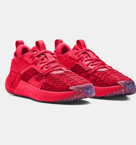 Kırmızı Kadın UA Project Rock 6 Holiday Antrenman Ayakkabısı