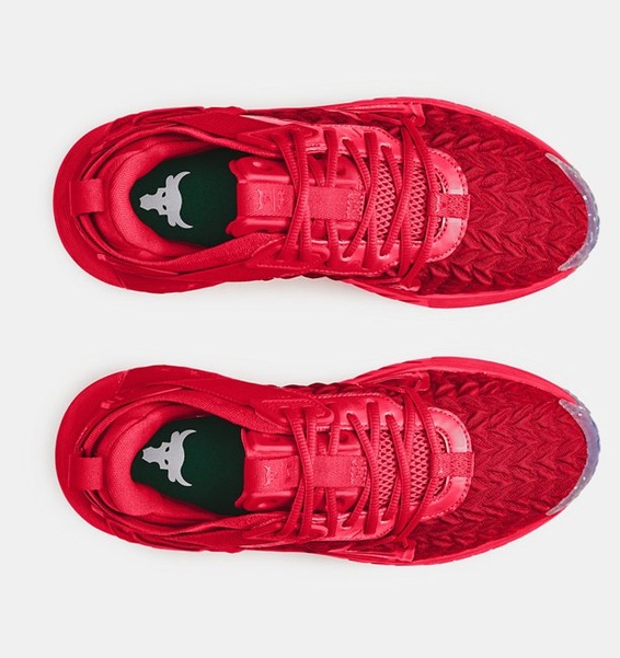 Kırmızı Kadın UA Project Rock 6 Holiday Antrenman Ayakkabısı