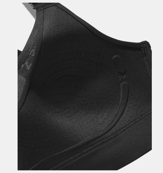 Siyah Kadın UA Infinity High 2.0 Spor Sütyeni