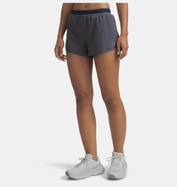 Gri Kadın UA Halo Run Şort